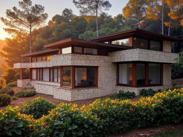 eformas y obras en la Garriga: Casa modernista restaurada con detalle arquitectónico destacado